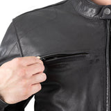 Oxford Holton Men's Motorcycle Riding Jacket Black images