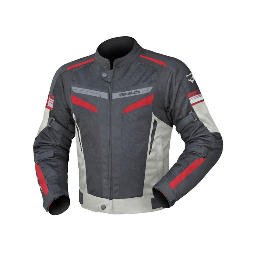  BELA - Sprinter Textile Jacket Black/Ice/Red - SECURTEX MOTOR SL (t/a MaximoMoto)
