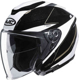  HJC I30 BARAS WHITE PEARL - SECURTEX MOTOR SL (t/a MaximoMoto)