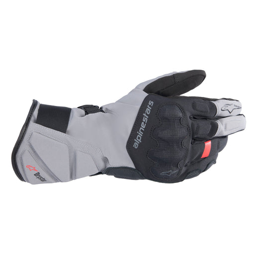 Alpinestars Tourer W-7 V2 DS Motorcycle Gloves Black Dark Grey - back view