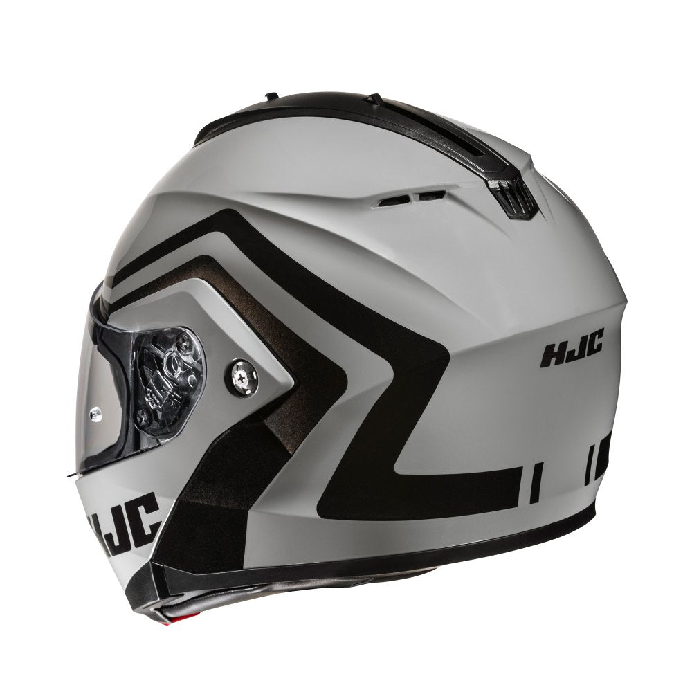 HJC C91N Nepos MC5 Black Modular Motorbike Helmet - MaximomotoUK