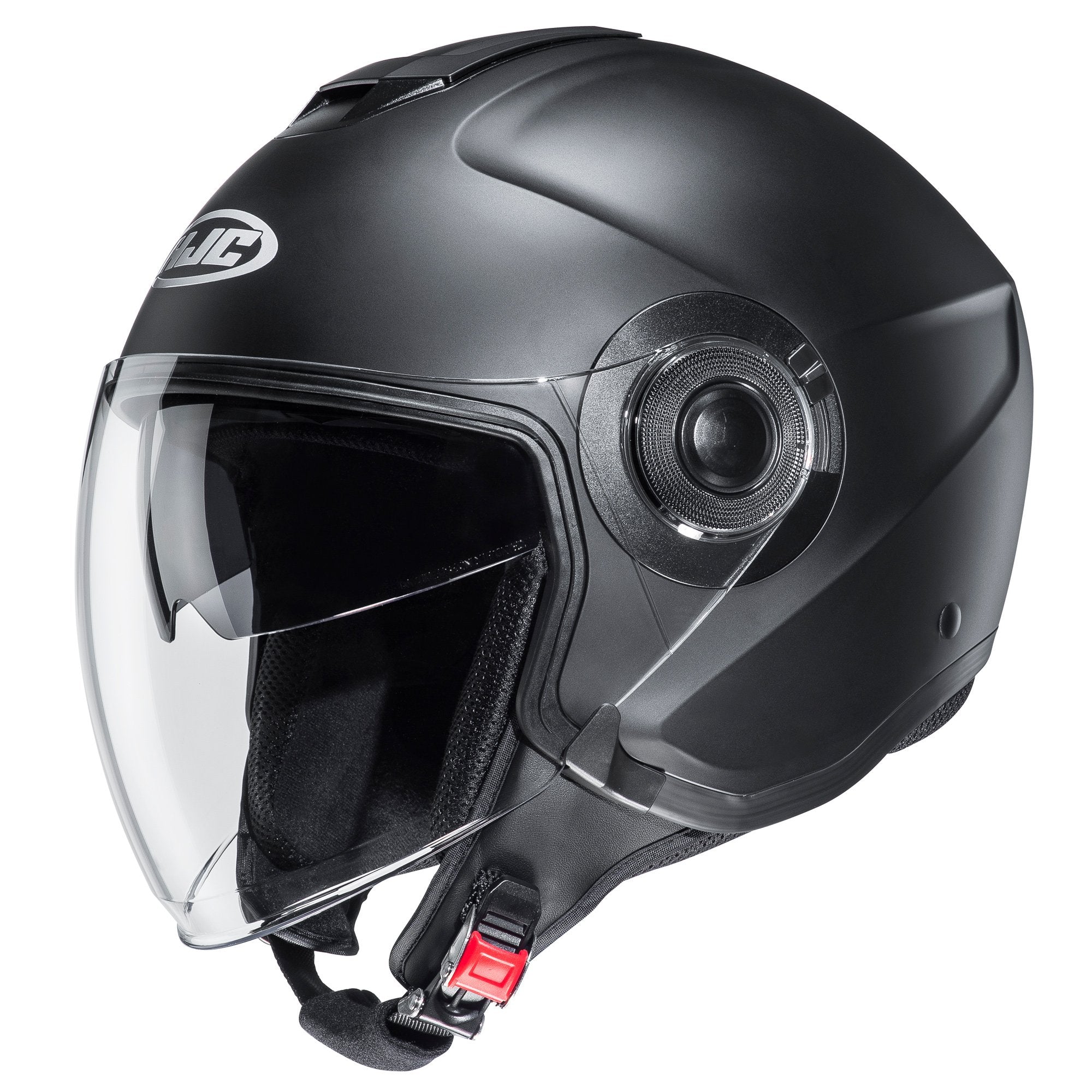 HJC I40N Matt Black Urban Jet Motorcycle Helmet - MaximomotoUK