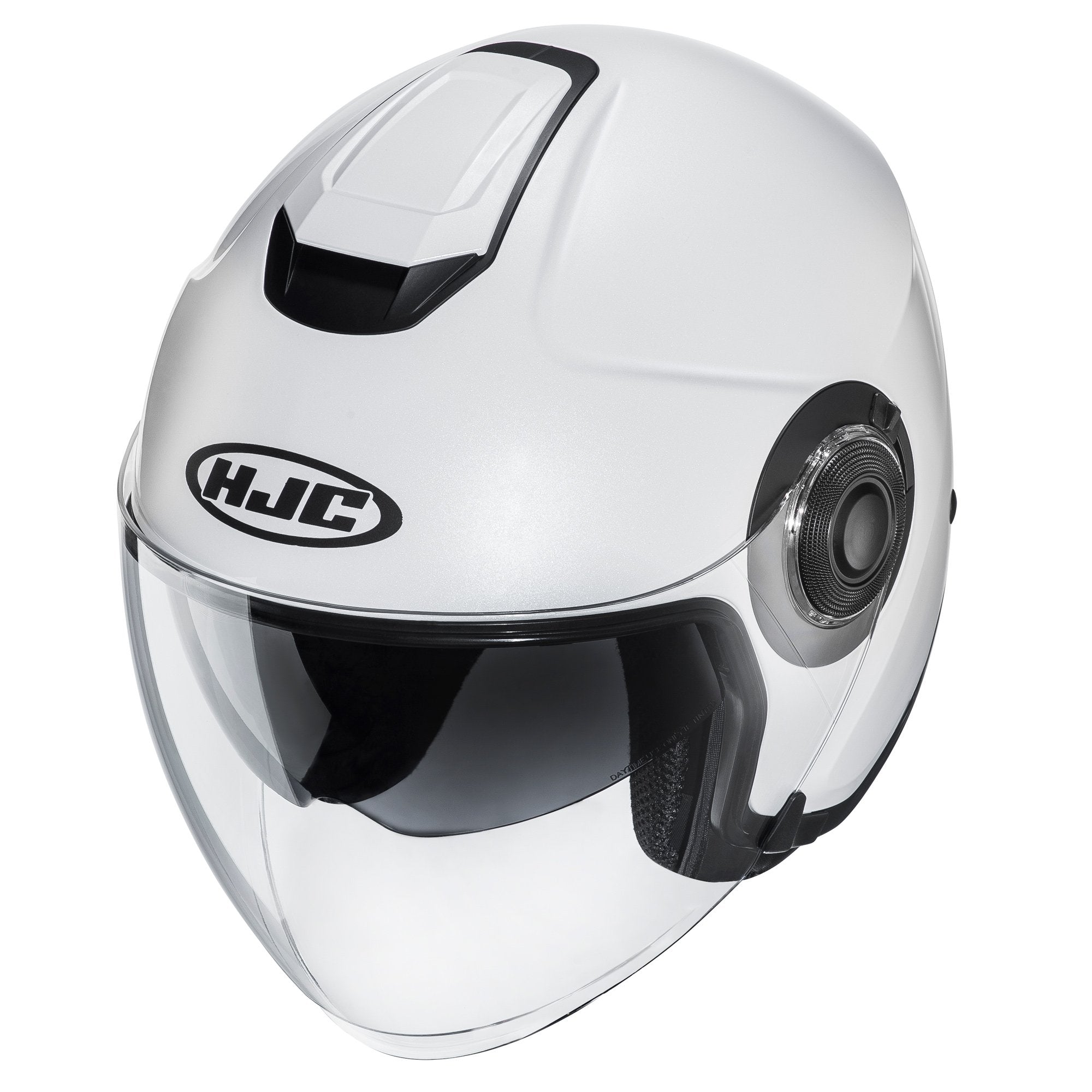 HJC I40N Pearl White Urban Jet Motorcycle Helmet - MaximomotoUK