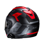 HJC I91 Carst MC1SF Red Modular Motorbike Helmet - MaximomotoUK