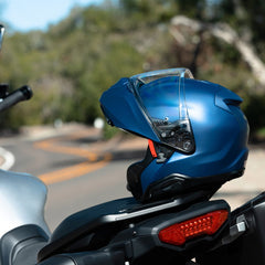 HJC RPHA 91 Metallic Blue Helmet Flip Up Motorbike Helmet - MaximomotoUK