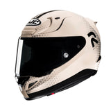 HJC RPHA 12 Enoth MC9 Motorcycle Adventure Full Face Helmet Brown side view - MaximomotoUK