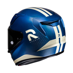 HJC RPHA 12 Enoth MC2SF Sports Touring Full Face Motorbike Helmet Blue back view - MaximomotoUK
