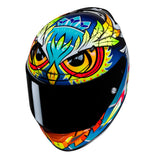 HJC RPHA 12 Spasso MC3H Motorcycle On Road Full Face Helmet top view - MaximomotoUK