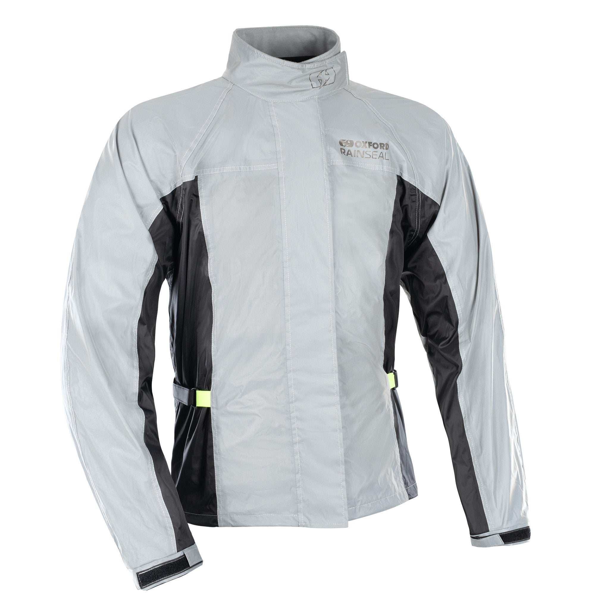 Oxford Rainseal Reflective Waterproof Motorcycle Over Jacket Bright, pic