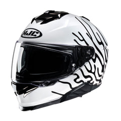 HJC I71 Celos MC3H Yellow Motorbike Rider Full face Helmet right - MaximomotoUK