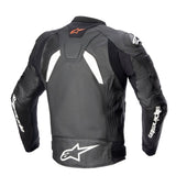 Alpinestars Gp Plus V4 Leather Jkt Black White 