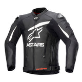 Alpinestars Gp Plus V4 Leather Jkt Black White 