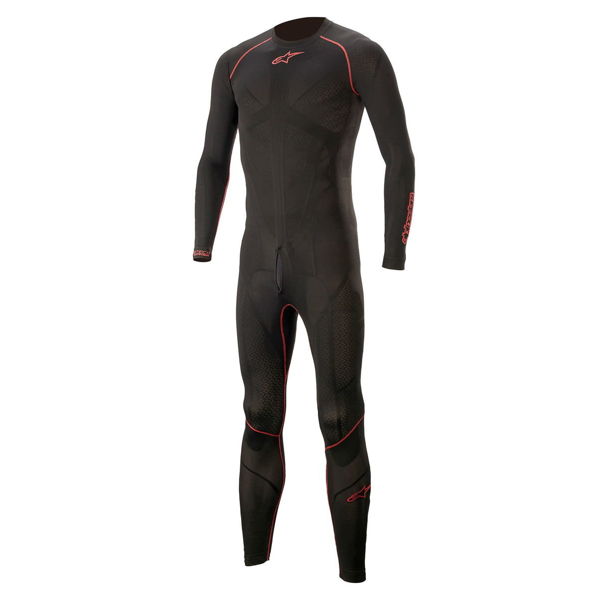 Alpinestars Ride Tech Lite 1Pc Undersuit Black Red images