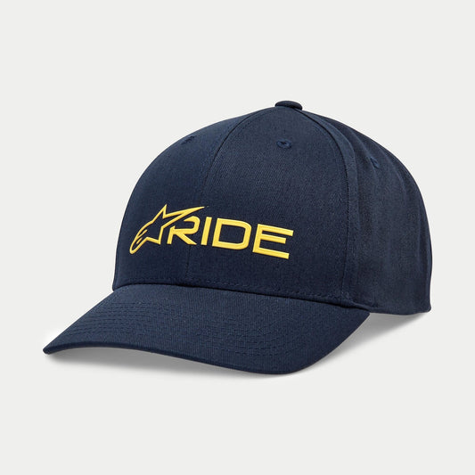 Alpinestars Ride 3.0 Hat Navy/Gold images