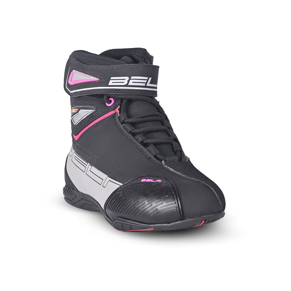  BELA - Blaze Lady Leather Boots Black/Pink - SECURTEX MOTOR SL (t/a MaximoMoto)