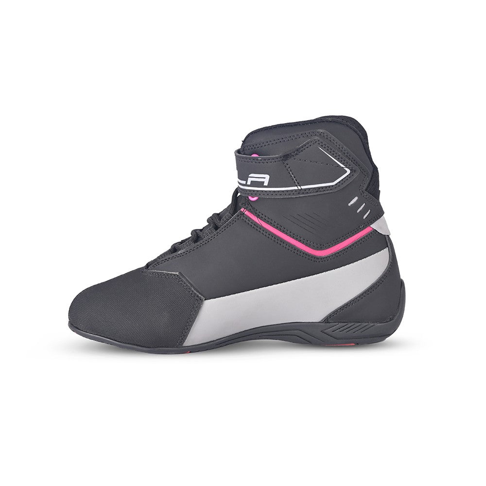  BELA - Blaze Lady Leather Boots Black/Pink - SECURTEX MOTOR SL (t/a MaximoMoto)