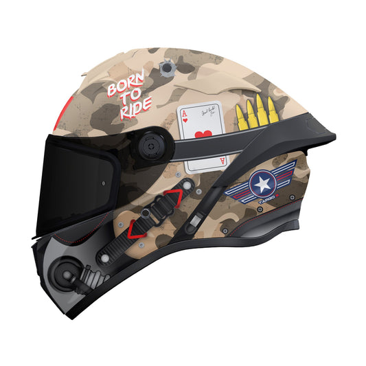 MT Targo Motorcycle Helmet, Pic