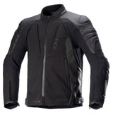 Alpinestars Proton Waterproof Jacket Black Black - front pic