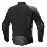 Alpinestars Proton Waterproof Jacket Black Black - back pic