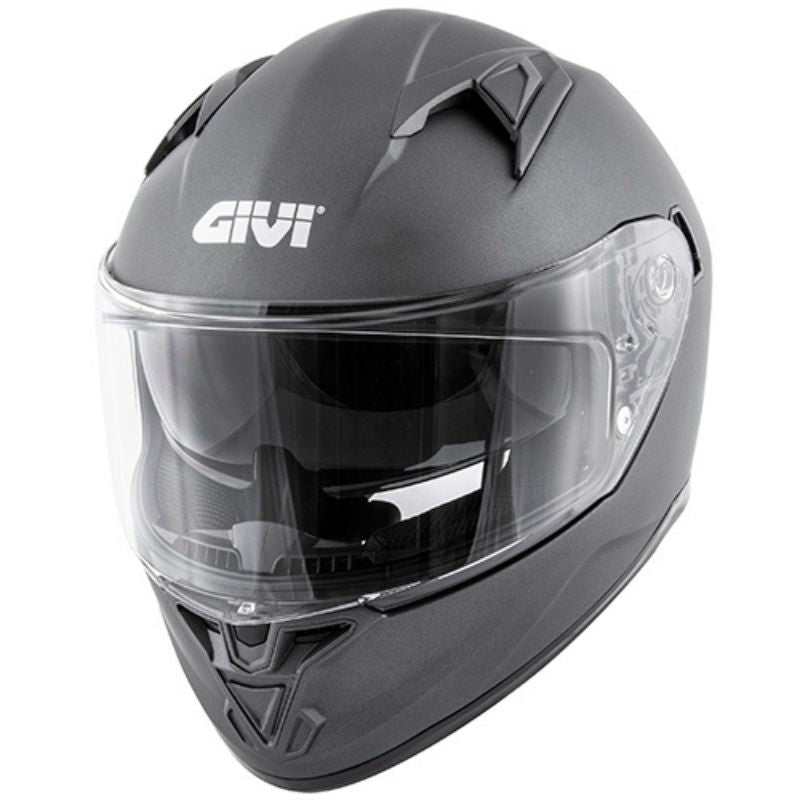  GIVI FULL HELMET 506/STOCCARDA.D/SOLID TITANIUM - SECURTEX MOTOR SL (t/a MaximoMoto)
