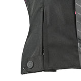 R-Tech Knight Rider Lady Short - Motorcycle Racing Jacket - Black Dark Grey Fuschia 