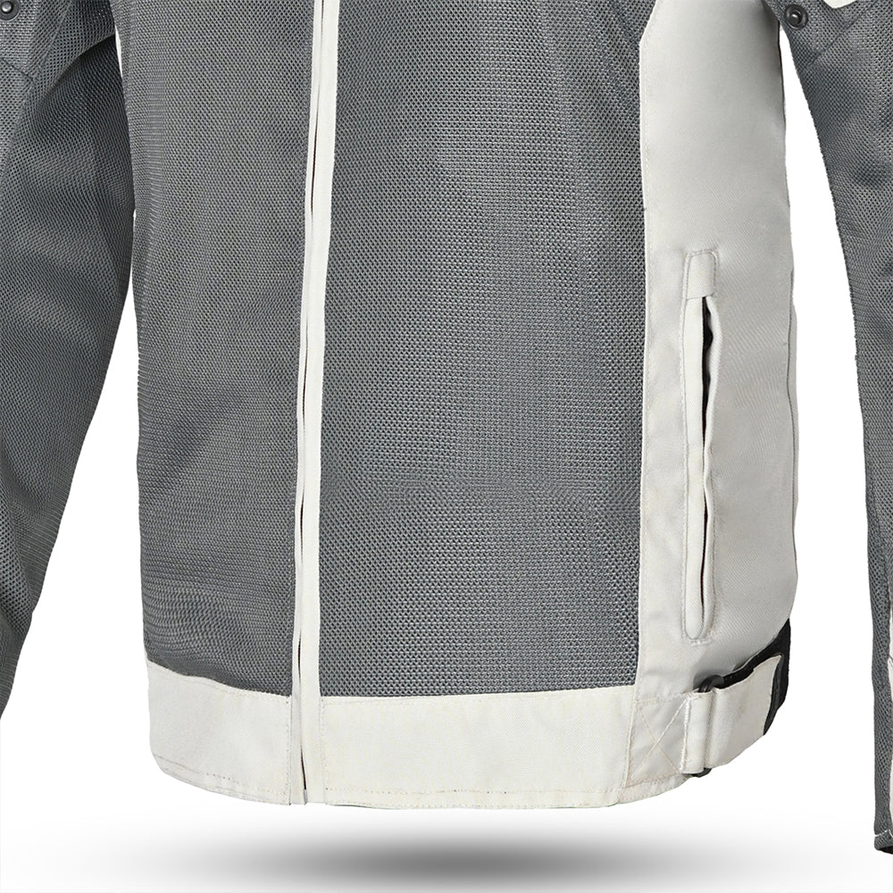 BELA Mesh Pro Man  Summer Motorcycle Jacket Grey Ice