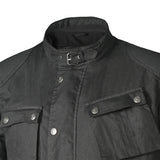 BELA Tactical Wax Cotton Urban Jacket Black 