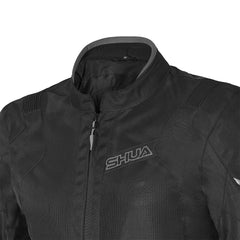 Shua Gravity Lite Man Textile Jacket Black/Grey collar