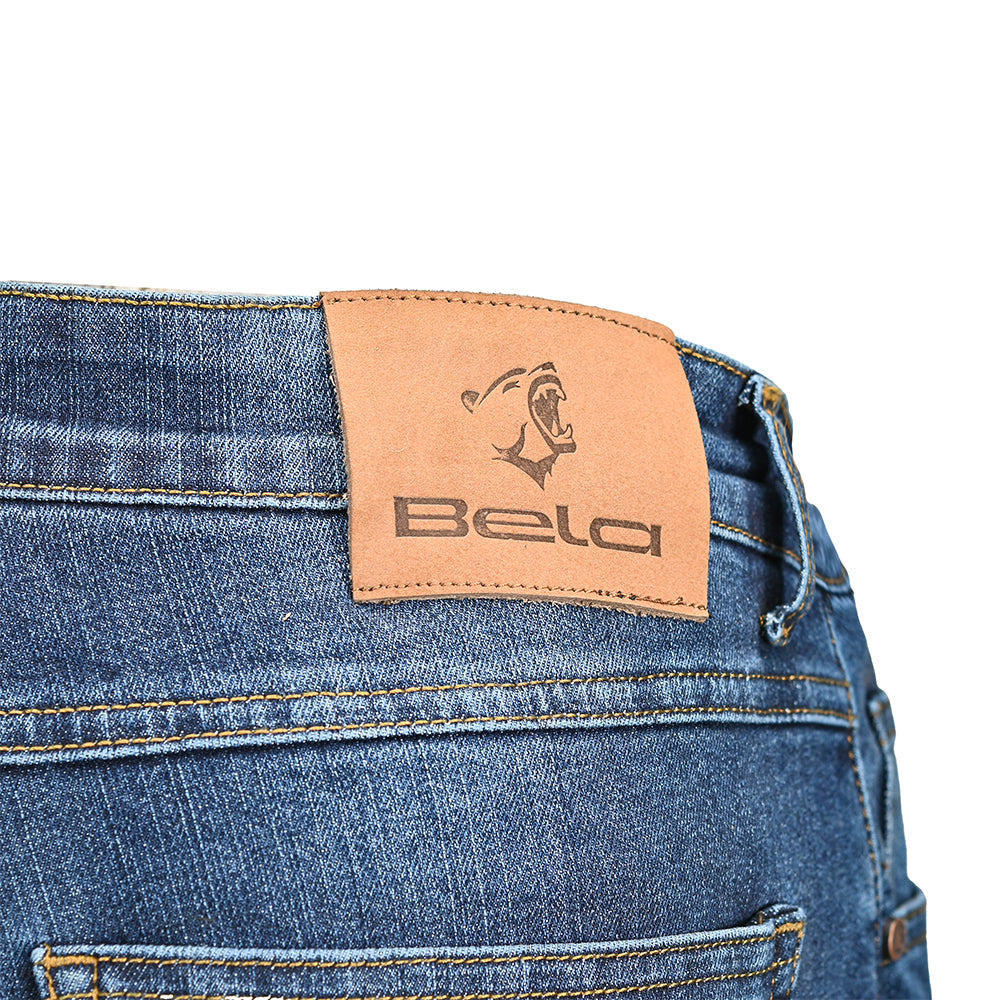 BELA RIO PANTALON DE HOMBRE DENIM JEANS TIE & DYE AZUL 