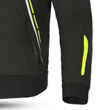 BELA Breeze Softshell Motorbike Riding Hoodie Black Yellow images