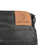 BELA RIO PANTALON DE HOMBRE DENIM JEANS 34L TIE & DYE NEGRO 