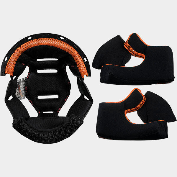 LS2 MX437 Helmet Inner Liner Black 