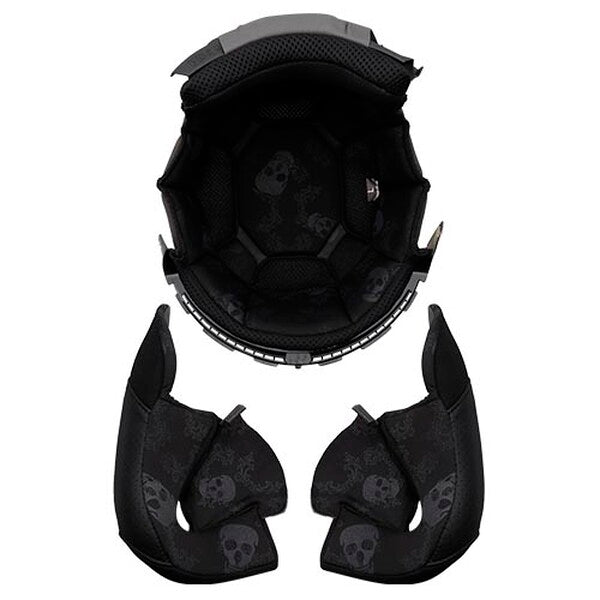 LS2 OF601 Helmets Inner Liner Black 