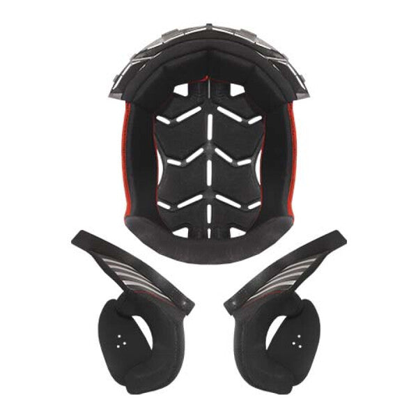LS2 OF606 Helmet Inner Liner Black 