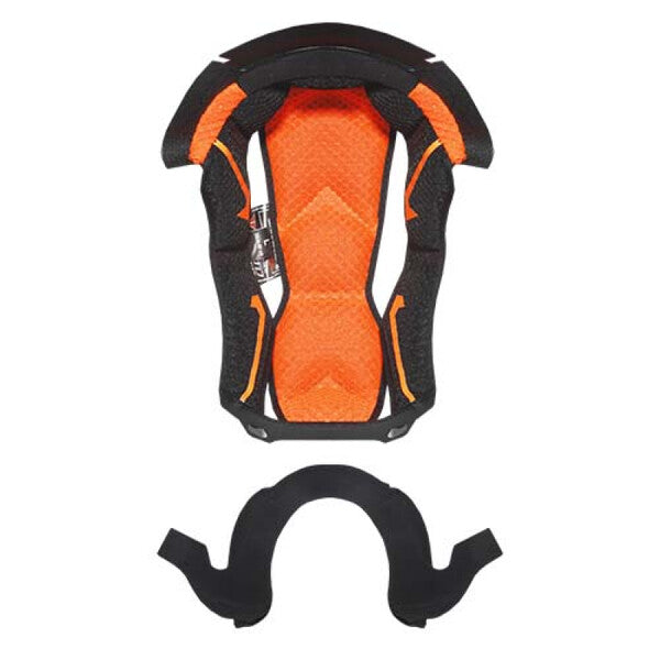 LS2 MX703 Black Inner Liner Orange