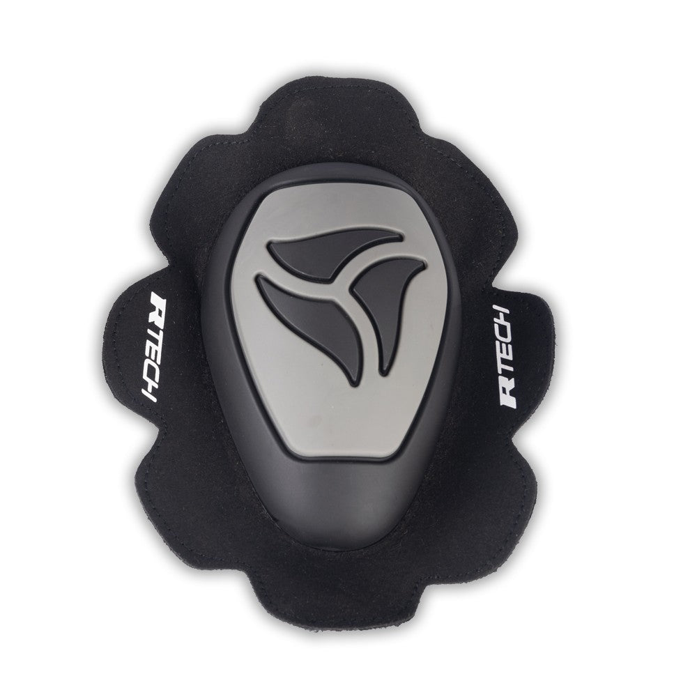  R-TECH - Knee Slider Knee Protector Black/Grey - SECURTEX MOTOR SL (t/a MaximoMoto)