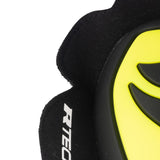  R-TECH - Knee Slider Knee Protector Black/Fluor Yellow - SECURTEX MOTOR SL (t/a MaximoMoto)