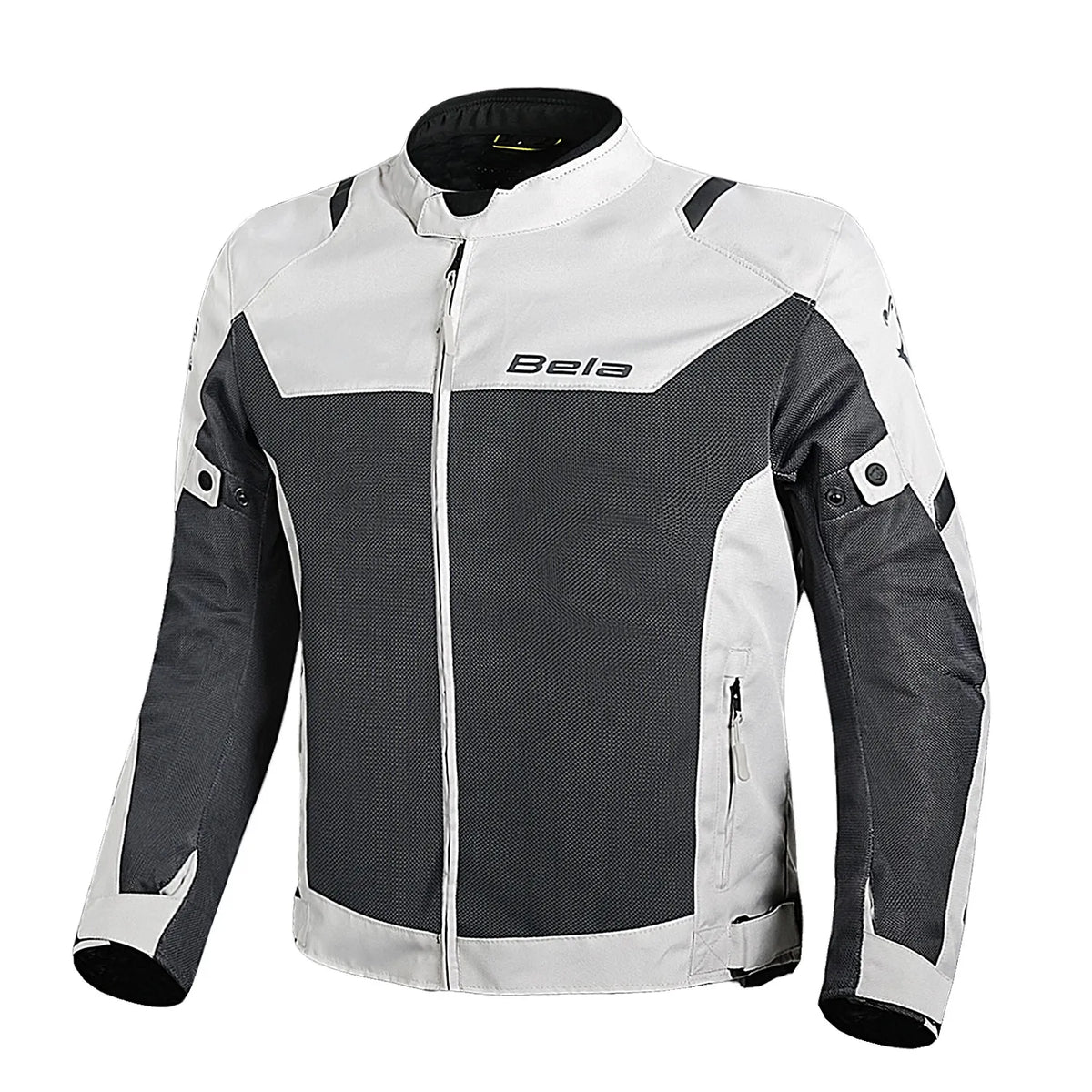 BELA Mesh Pro Man Summer Motorcycle Jacket Grey Ice