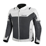 BELA Mesh Pro Man Summer Motorcycle Jacket Grey Ice