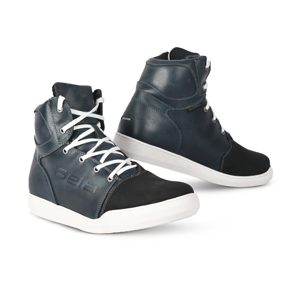  BELA - Baika Leather Boots Sneaker Blue - SECURTEX MOTOR SL (t/a MaximoMoto)