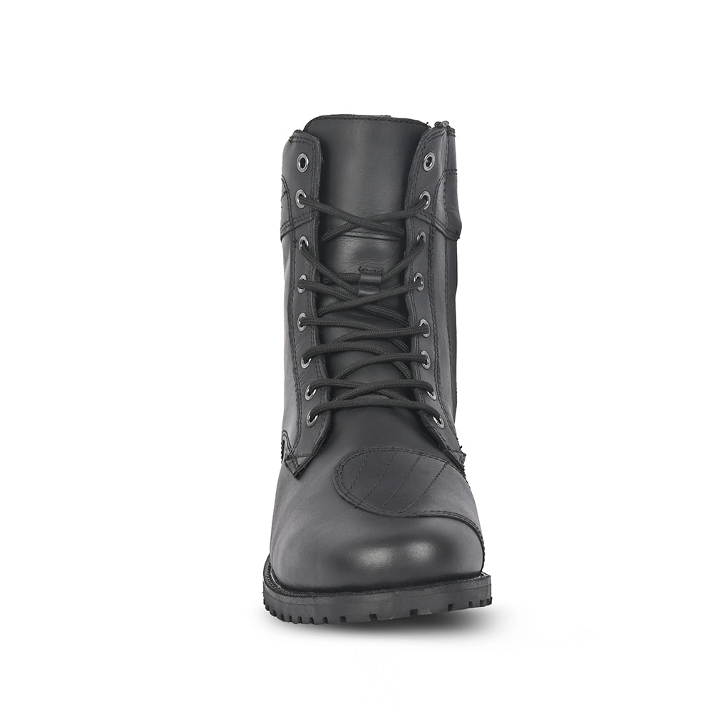  BELA-CLASSIC MAN BLACK LEATHER BOOTS - SECURTEX MOTOR SL (t/a MaximoMoto)