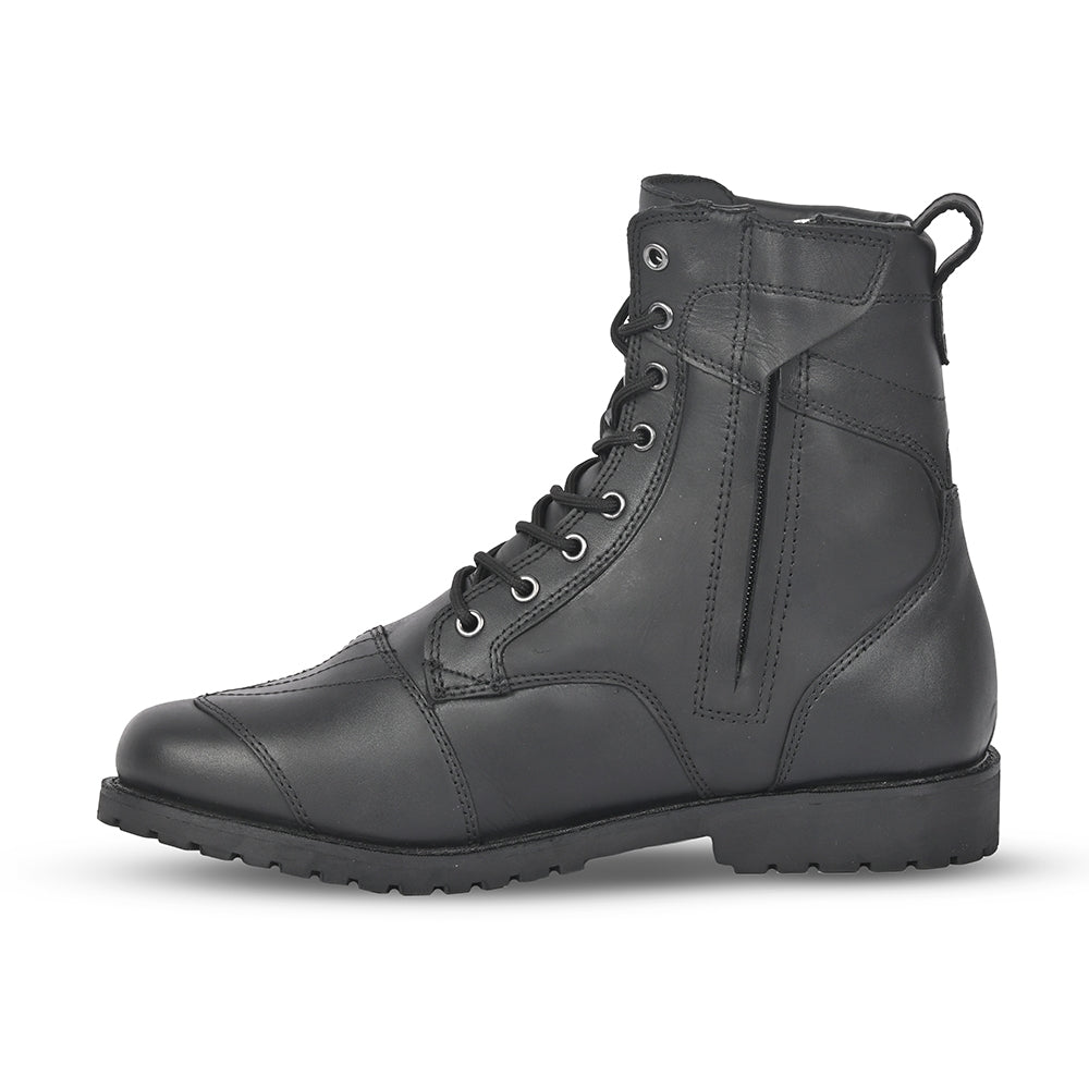  BELA-CLASSIC MAN BLACK LEATHER BOOTS - SECURTEX MOTOR SL (t/a MaximoMoto)