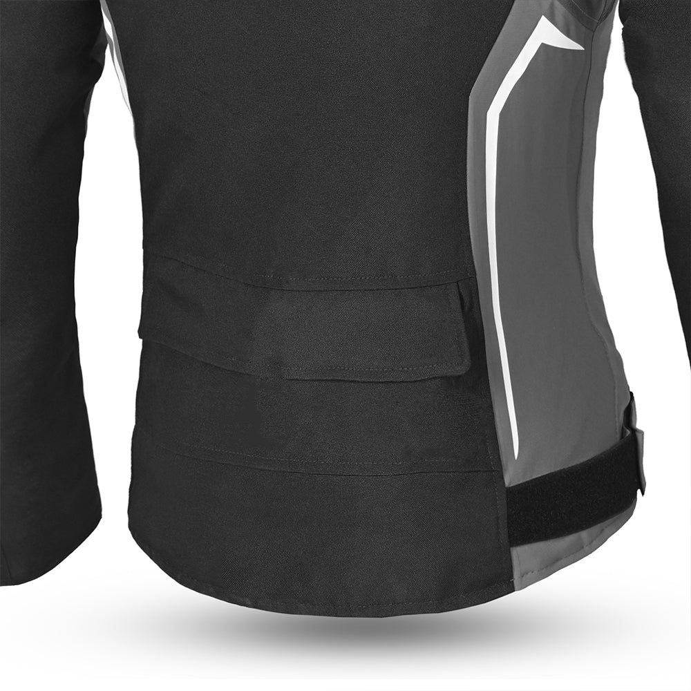 BELA CORDANIEL LADY ALL SEASON MOTORCYCLE TEXTILE JACKET BLACK GREY