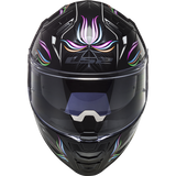 LS2 FF811 VECTOR TROPICAL FULL FACE HELMETS BLACK WHITE-06 