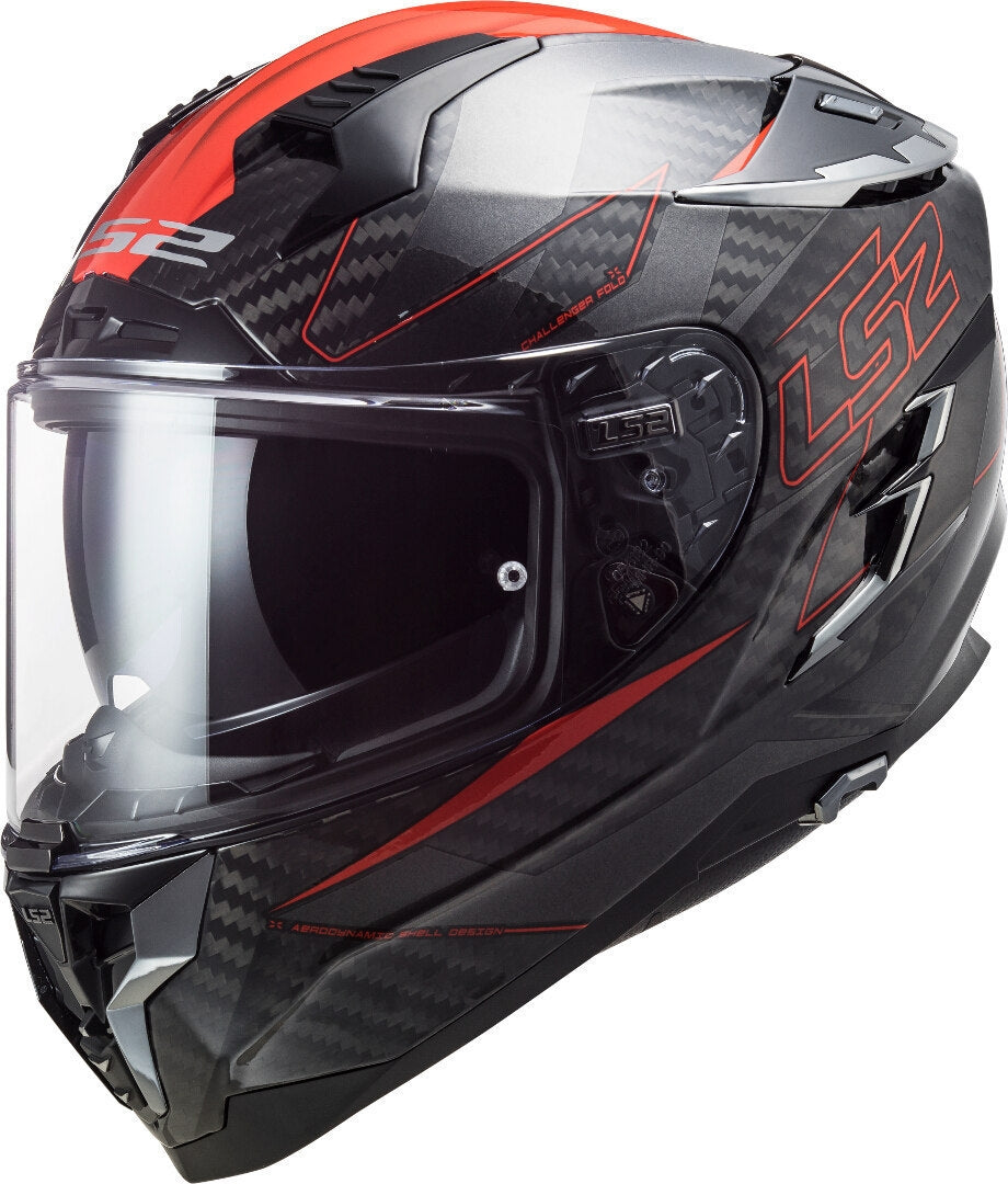  LS2 FF327 CHALLENGER CT2 FOLD GLOSS RED - SECURTEX MOTOR SL (t/a MaximoMoto)