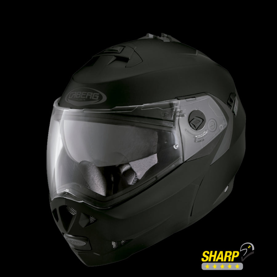  CABERG-Helmet DUKE 2 MATT/BLACK - SECURTEX MOTOR SL (t/a MaximoMoto)