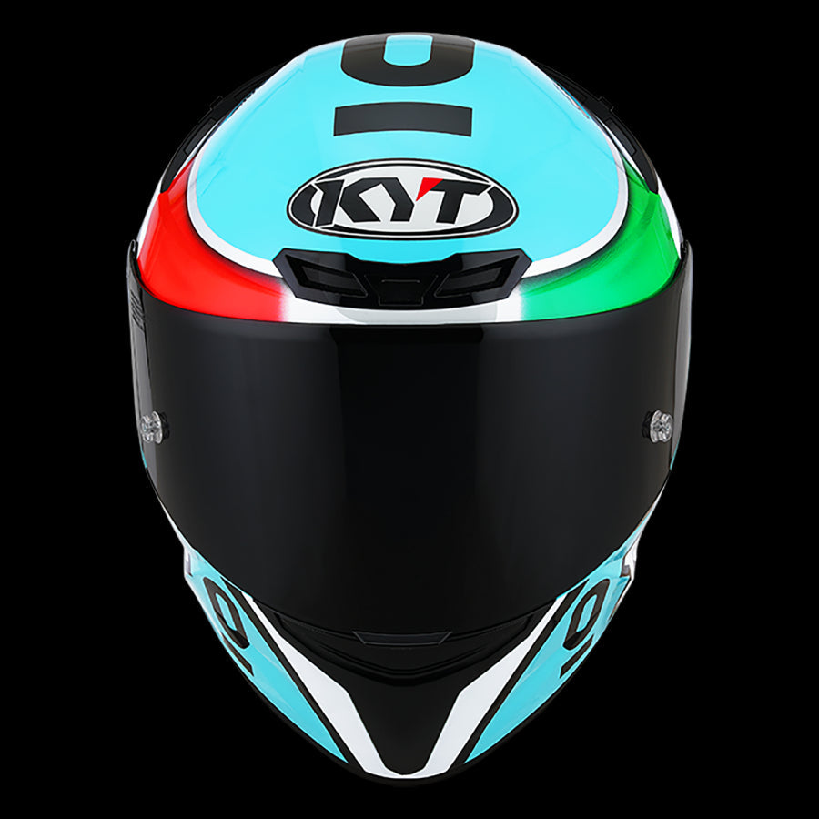  KYT-HELMET TT-COURSE REPLICA LEOPARD TRICOLORE - SECURTEX MOTOR SL (t/a MaximoMoto)