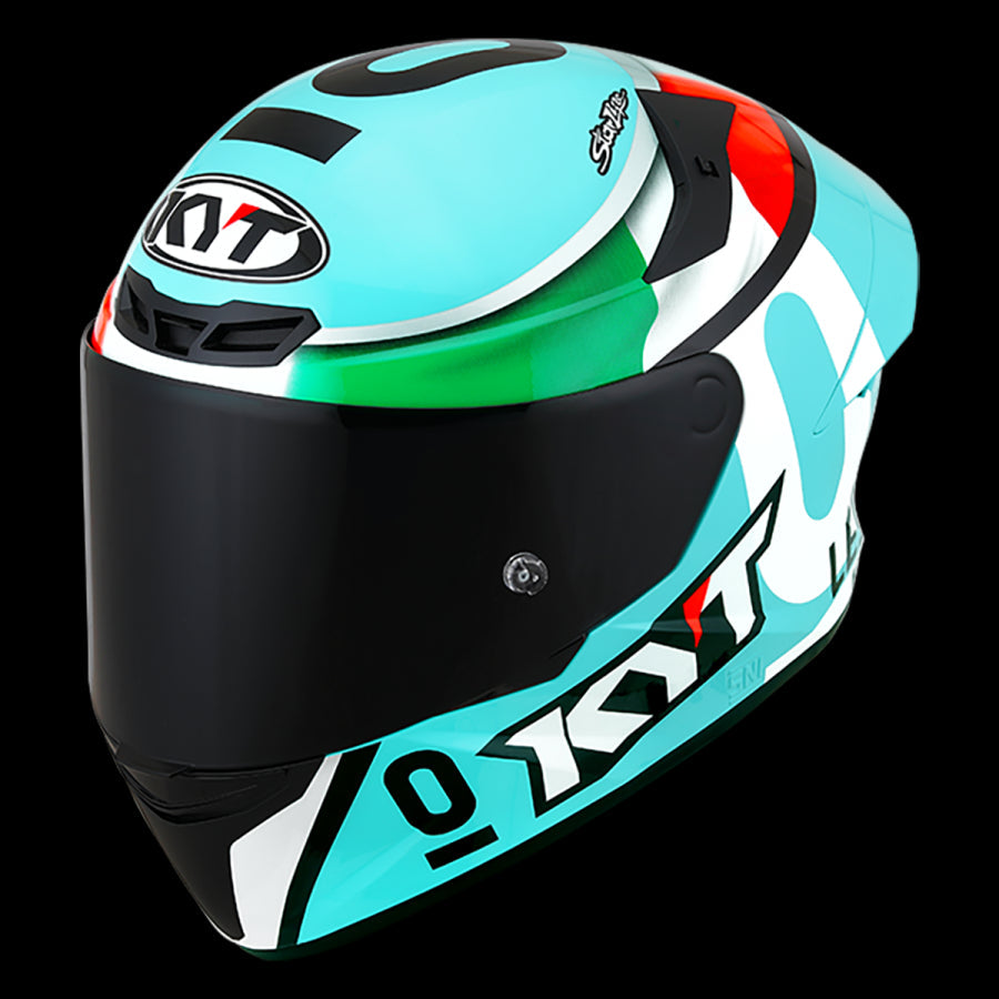  KYT-HELMET TT-COURSE REPLICA LEOPARD TRICOLORE - SECURTEX MOTOR SL (t/a MaximoMoto)