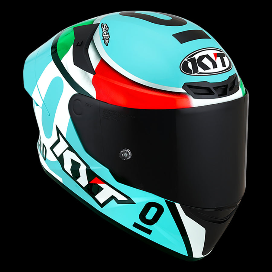  KYT-HELMET TT-COURSE REPLICA LEOPARD TRICOLORE - SECURTEX MOTOR SL (t/a MaximoMoto)