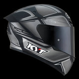  KYT-HELMET TT-COURSE TOURIST MATT COOL GRAY - SECURTEX MOTOR SL (t/a MaximoMoto)
